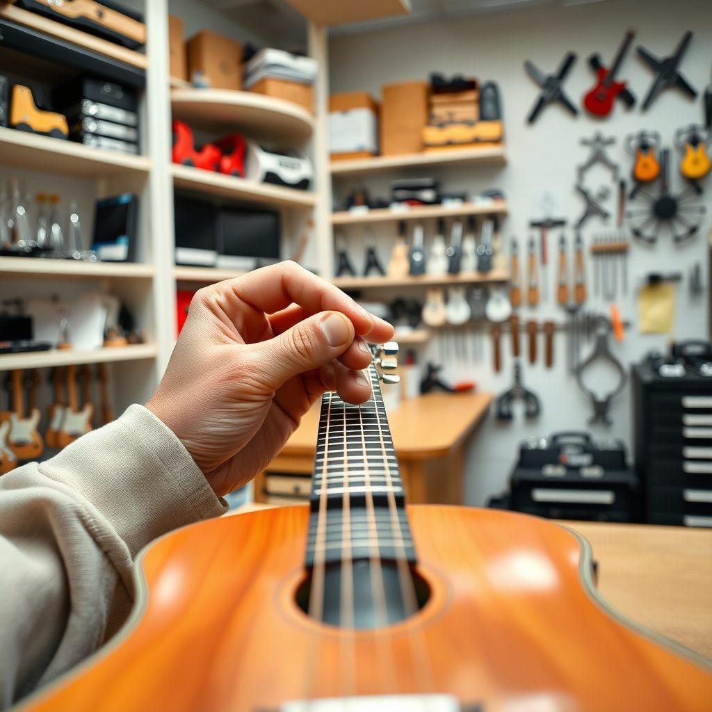 Reparo de guitarra